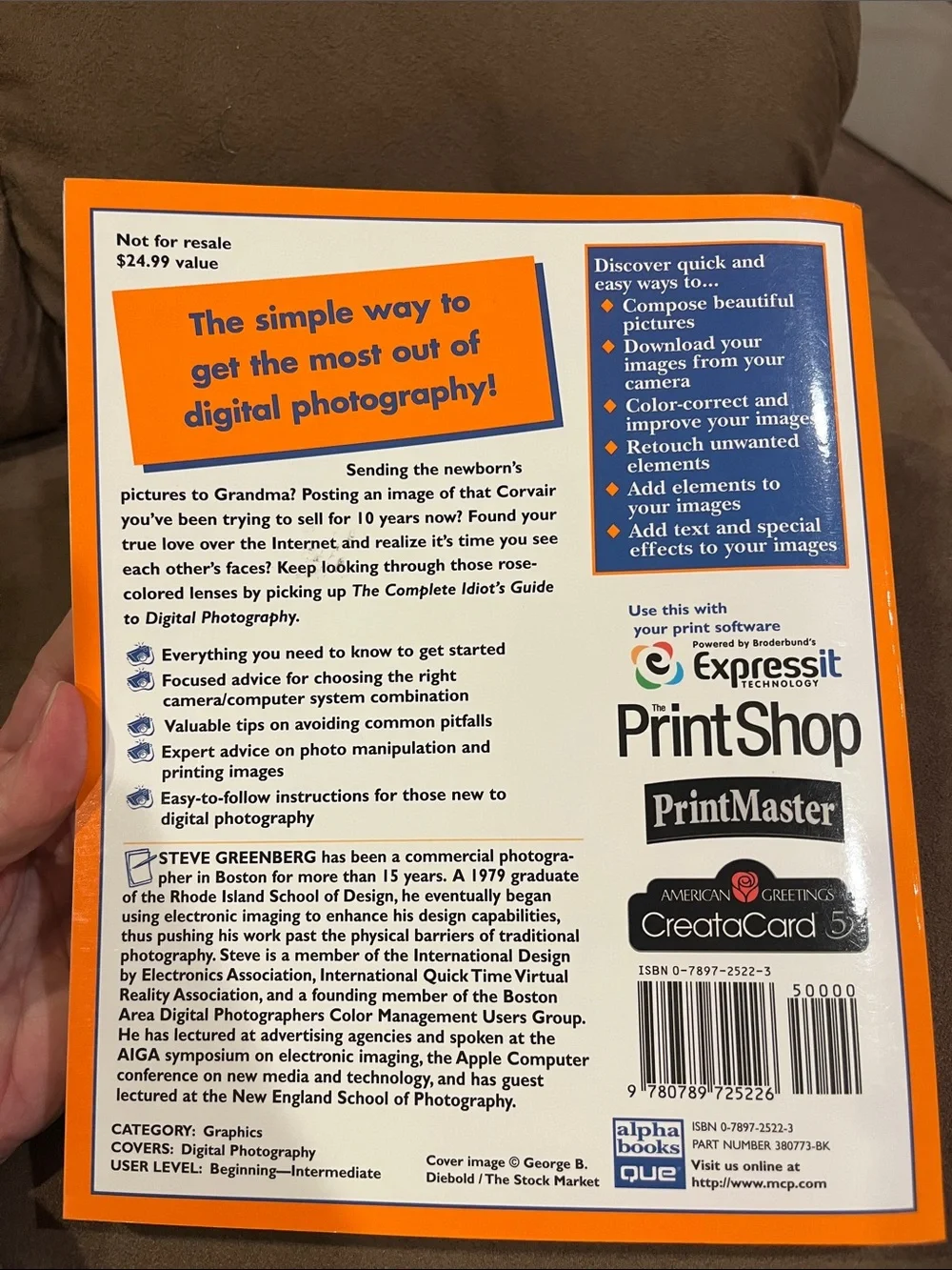Digital Photography Guide - Orange & White Cover